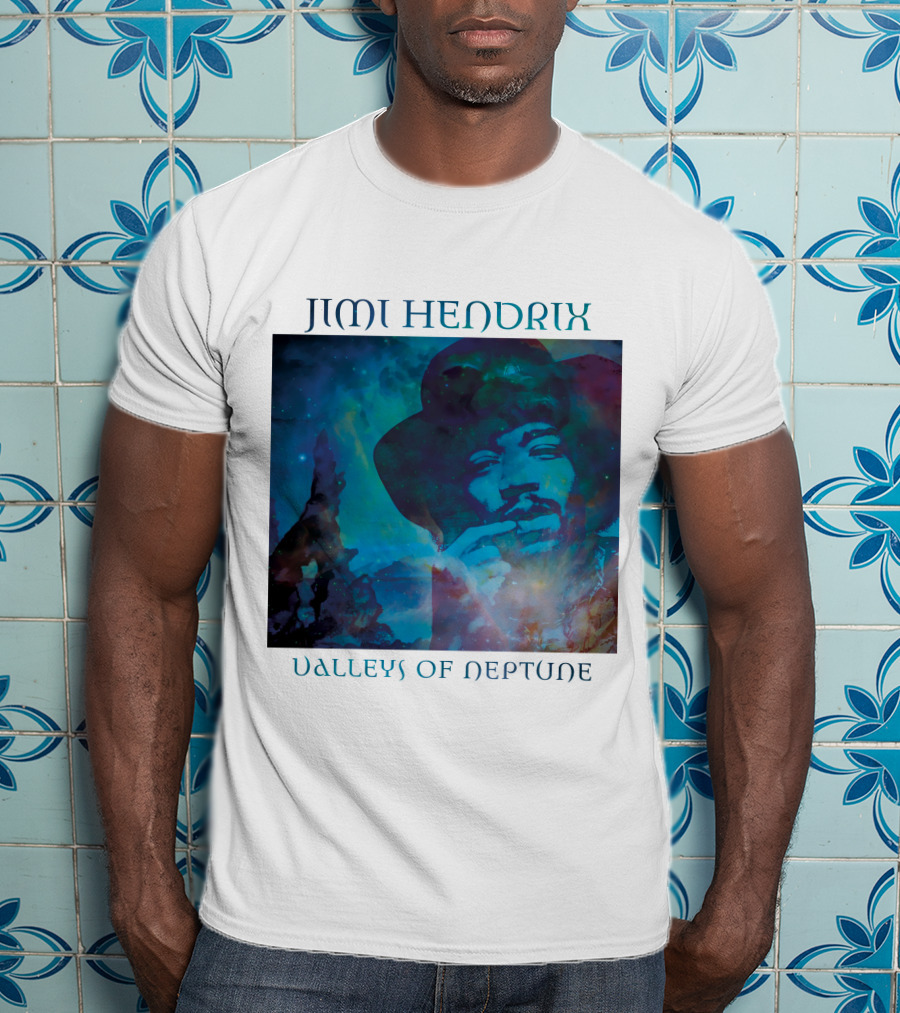 Jimi Hendrix Valleys Of Neptune Album T-Shirt