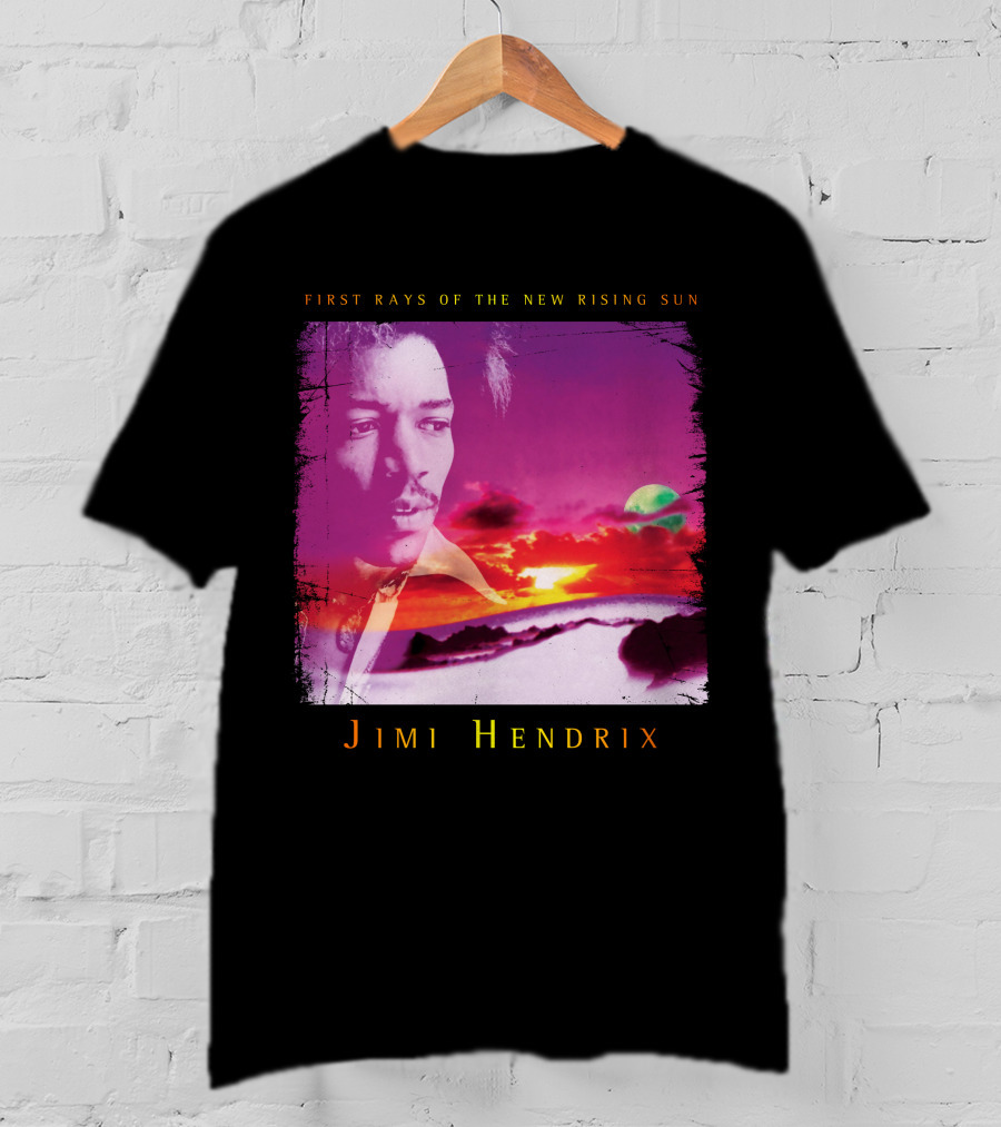 Jimi Hendrix First Rays Of The New Rising Sun Sunset T-Shirt