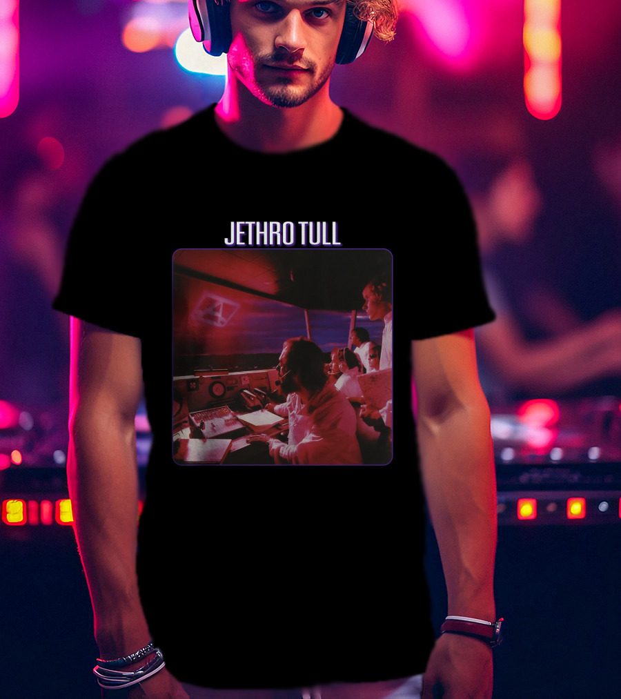 Jethro Tull A Album Control Room Scene T-Shirt