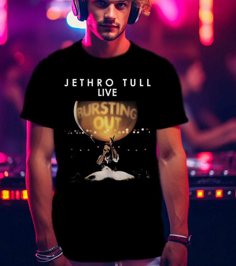 Jethro Tull Live Bursting Out T-Shirt
