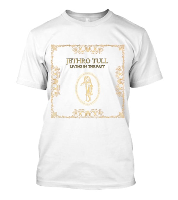 Jethro Tull Living In The Past Victorian Floral Border T-Shirt
