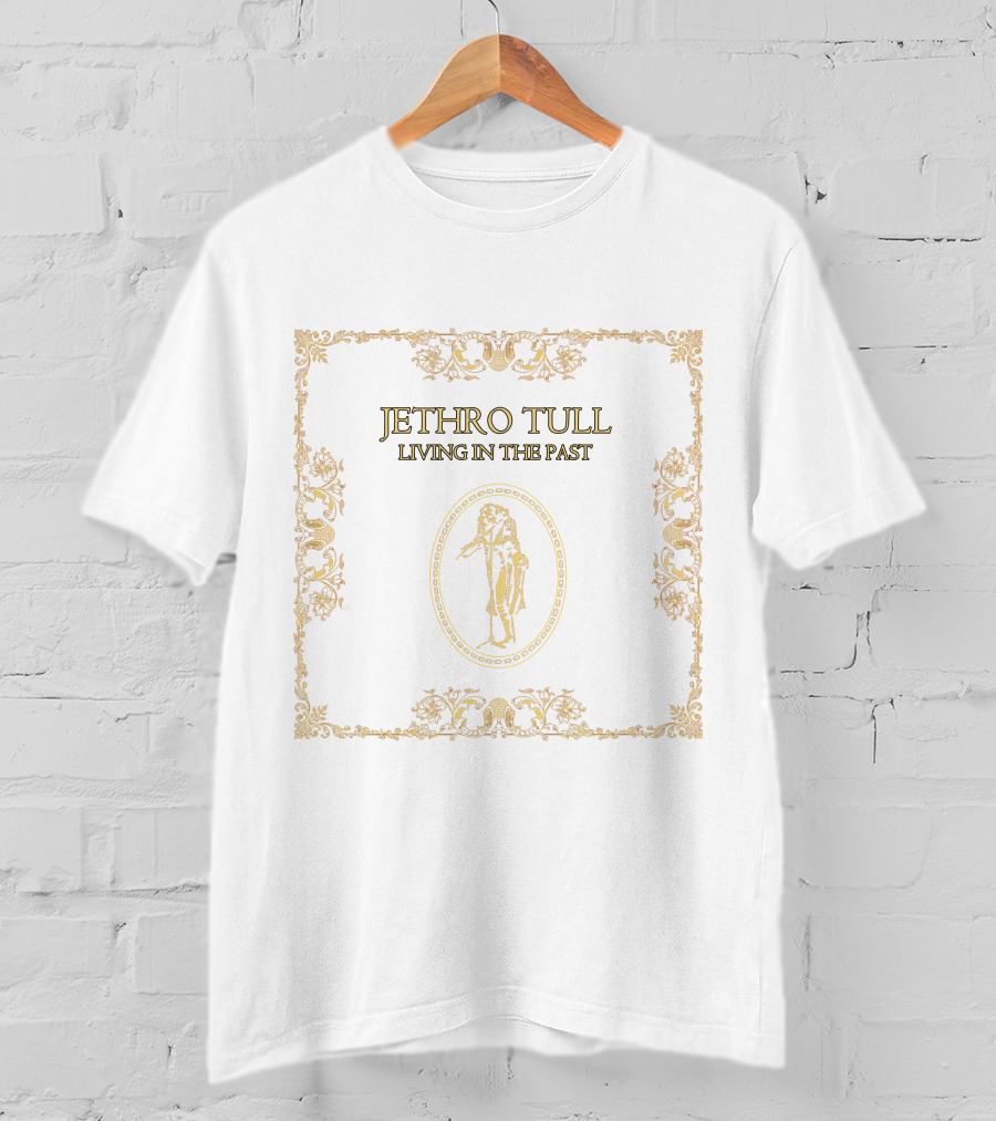 Jethro Tull Living In The Past Victorian Floral Border T-Shirt