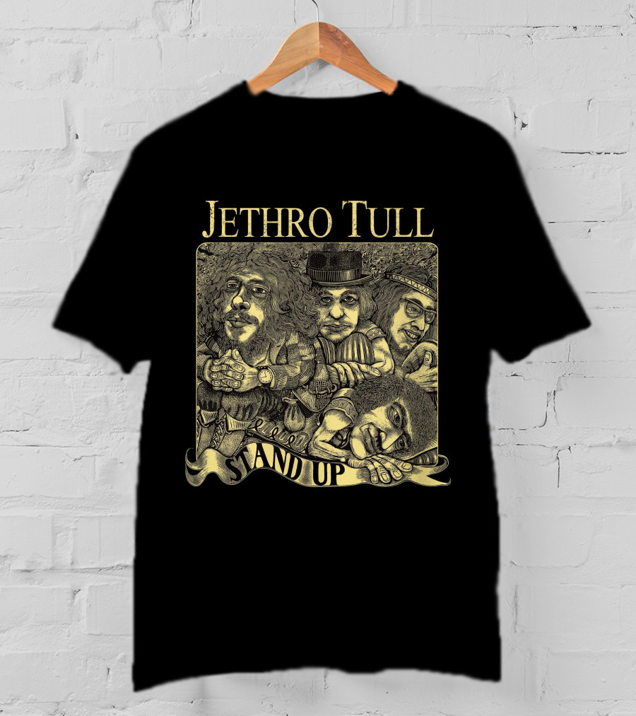 Jethro Tull Stand Up Psychedelic T-Shirt