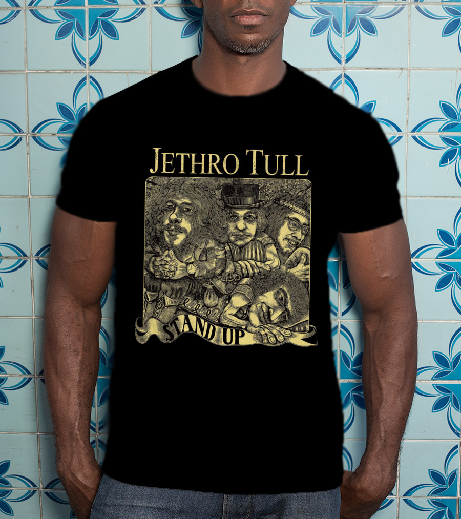 Jethro Tull Stand Up Psychedelic T-Shirt