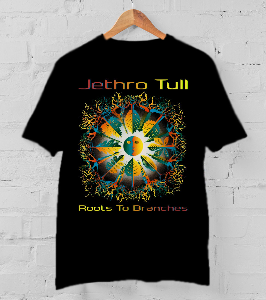 Jethro Tull Roots To Branches Vibrant Tree Circle T-Shirt
