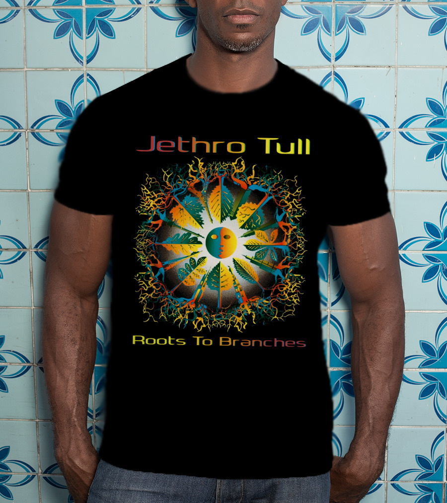 Jethro Tull Roots To Branches Vibrant Tree Circle T-Shirt