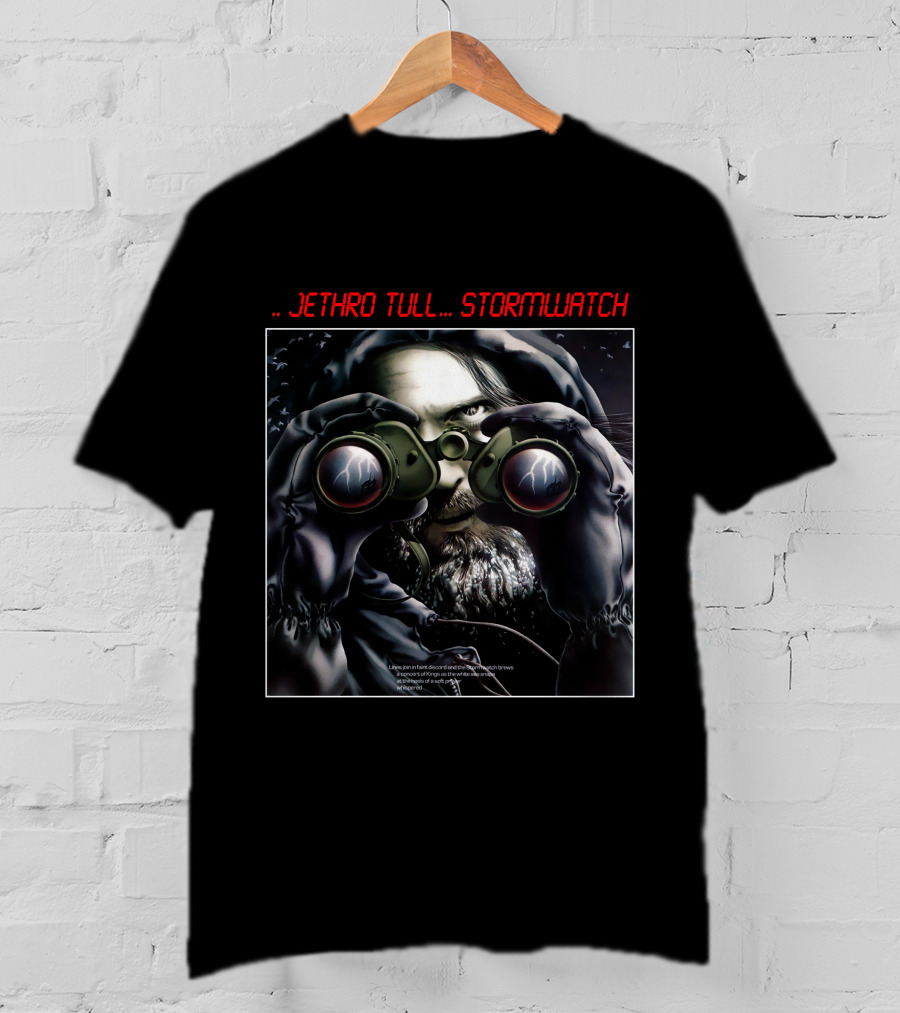Jethro Tull Stormwatch Binoculars And Lightning T-Shirt