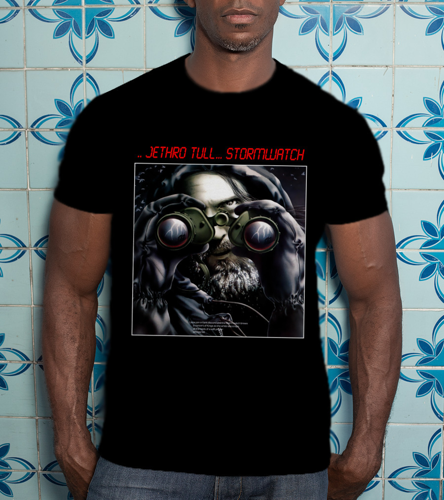Jethro Tull Stormwatch Binoculars And Lightning T-Shirt