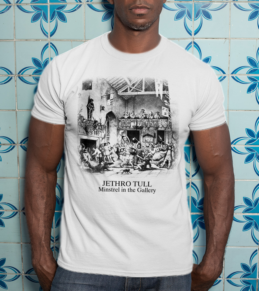 Jethro Tull Minstrel In The Gallery Classic Album Cover T-Shirt