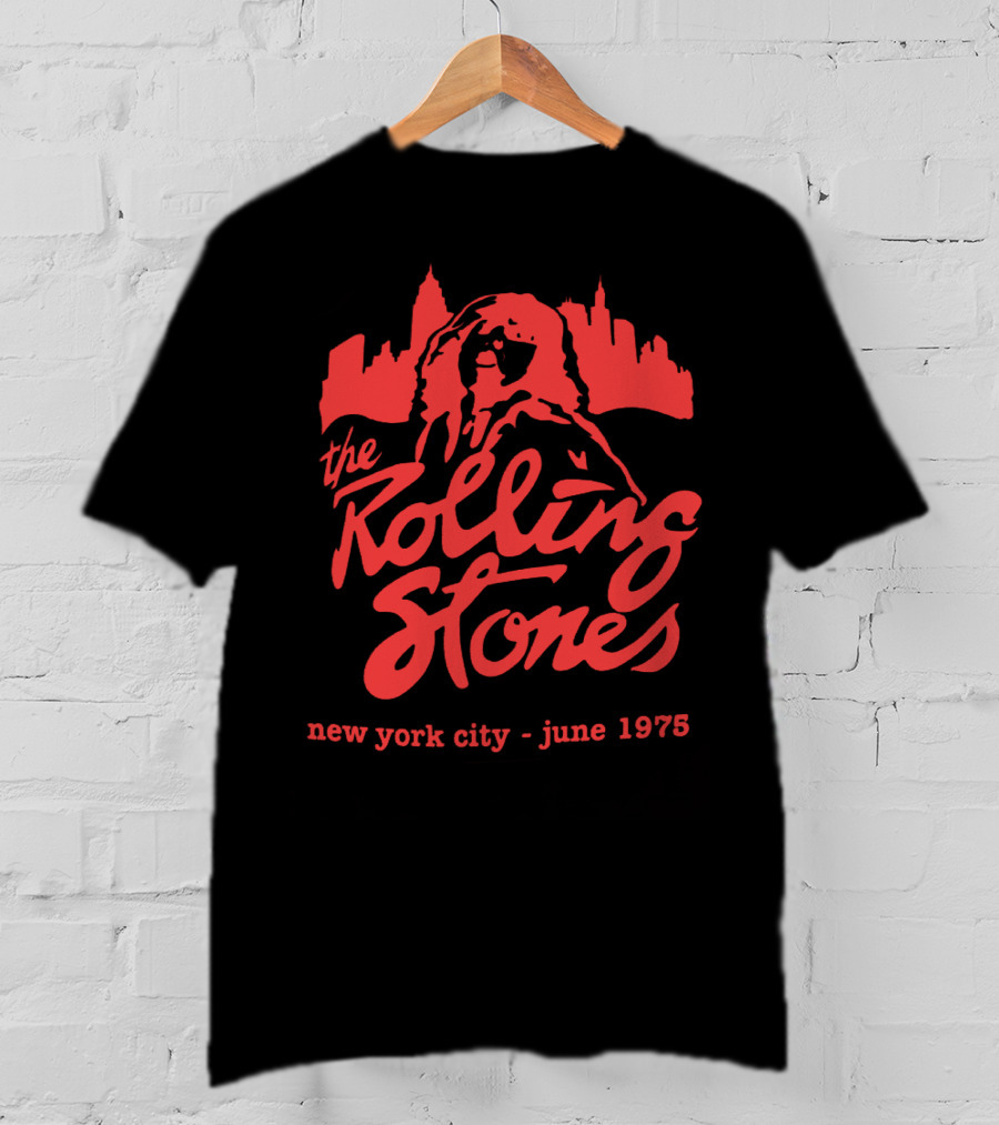 The Rolling Stones New York City June 1975 T-Shirt