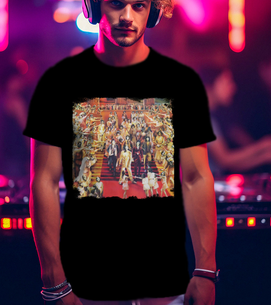Only Rock Roll Famous Rock Band Iconic Album Cover T-Shirt