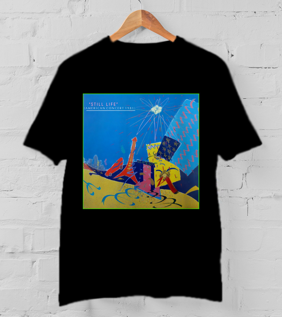 Still Life American Concert 1981 Vibrant Abstract T-Shirt