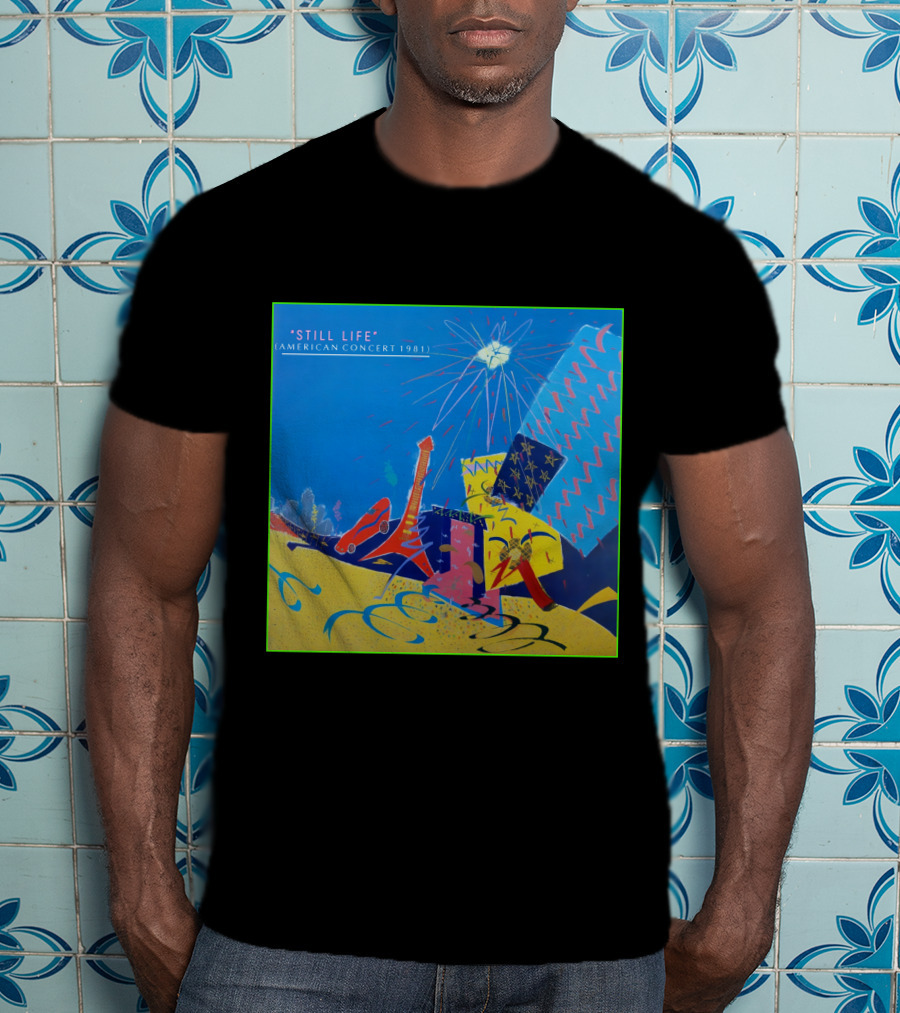 Still Life American Concert 1981 Vibrant Abstract T-Shirt