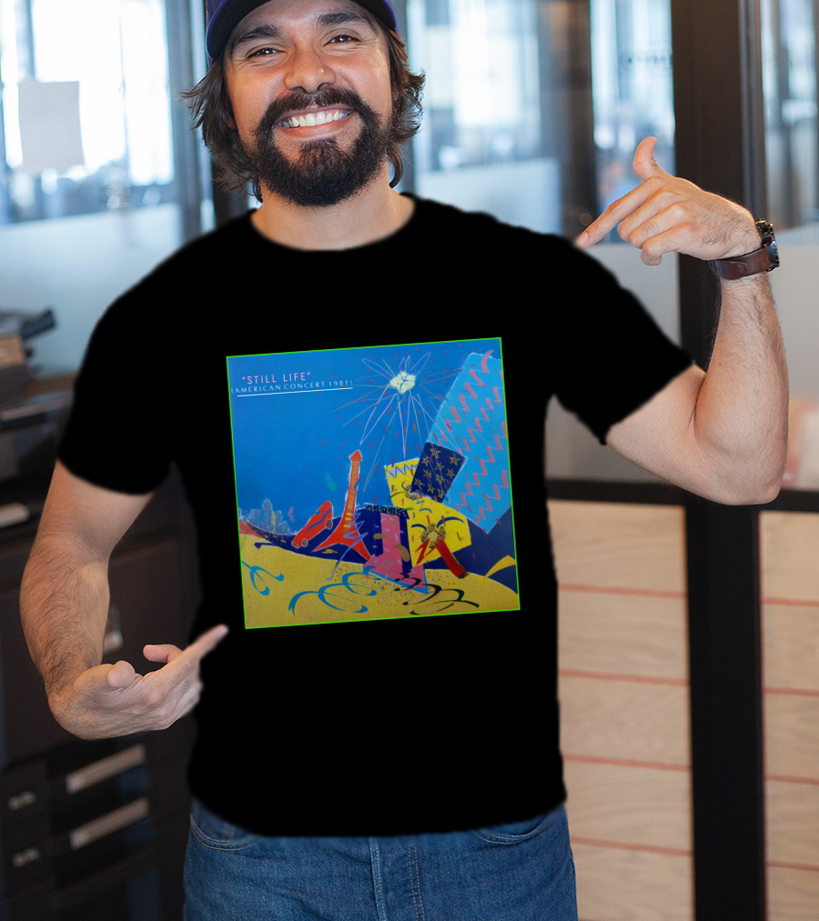 Still Life American Concert 1981 Vibrant Abstract T-Shirt
