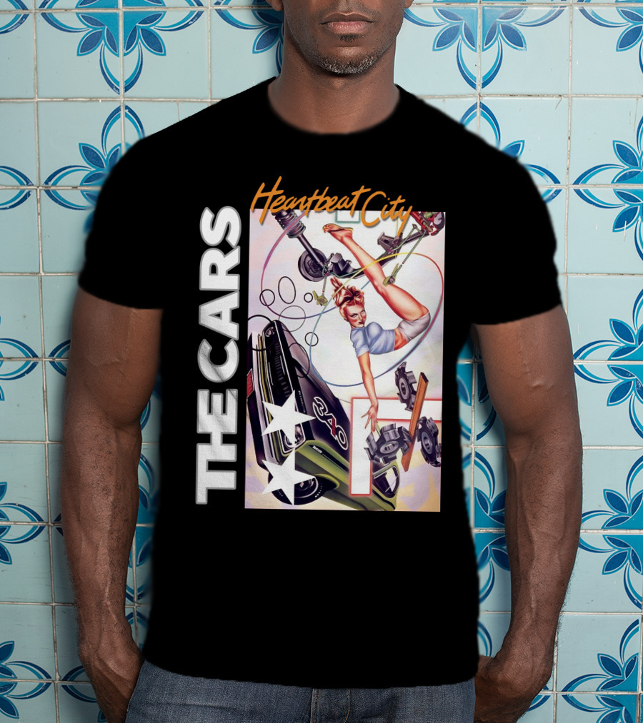 The Cars Heartbeat City 340 Retro T-Shirt
