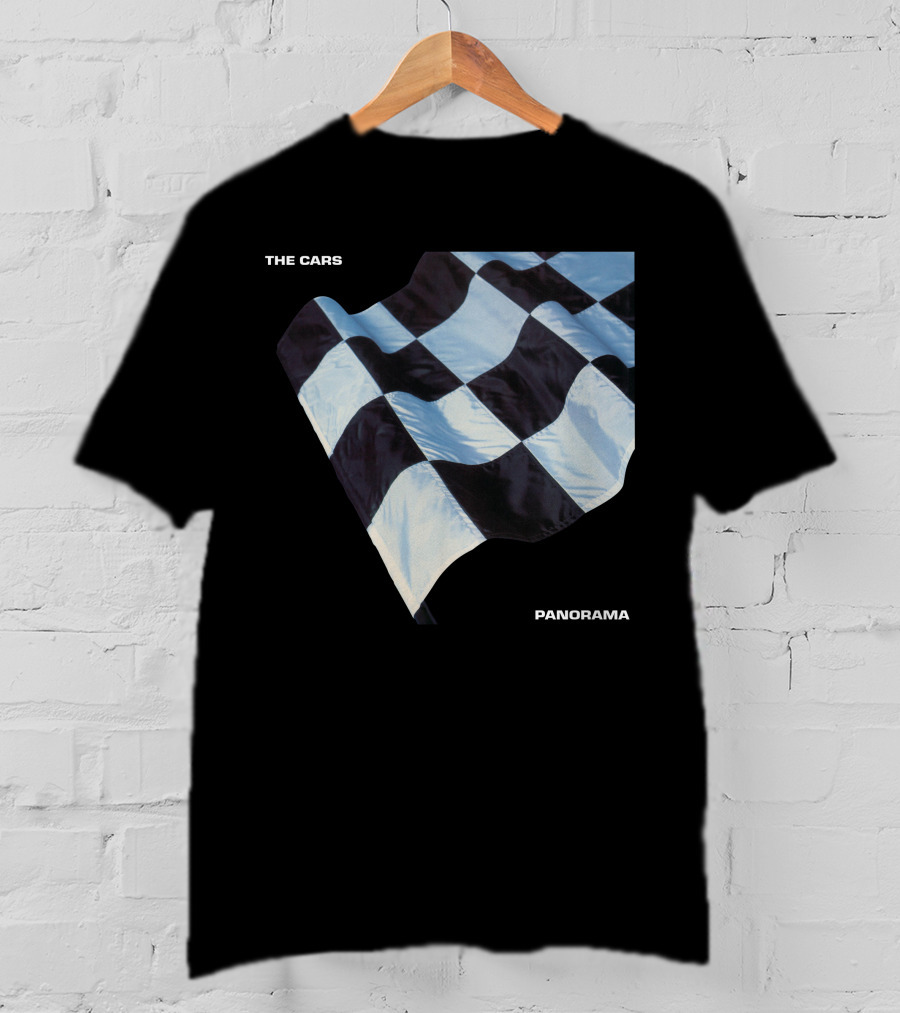 The Cars Panorama Racing Flag Cover T-Shirt