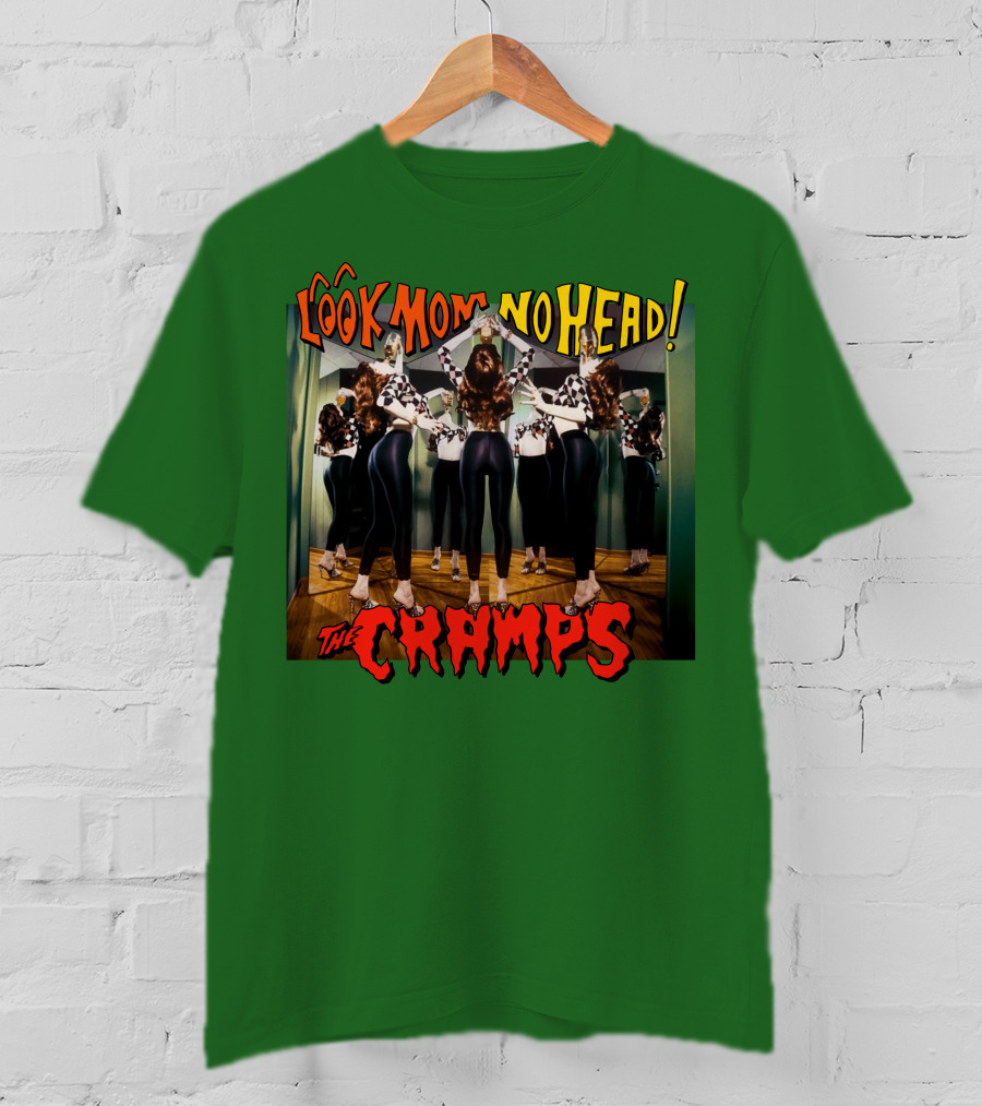 Look Mom No Head The Cramps Mirror Reflections T-Shirt
