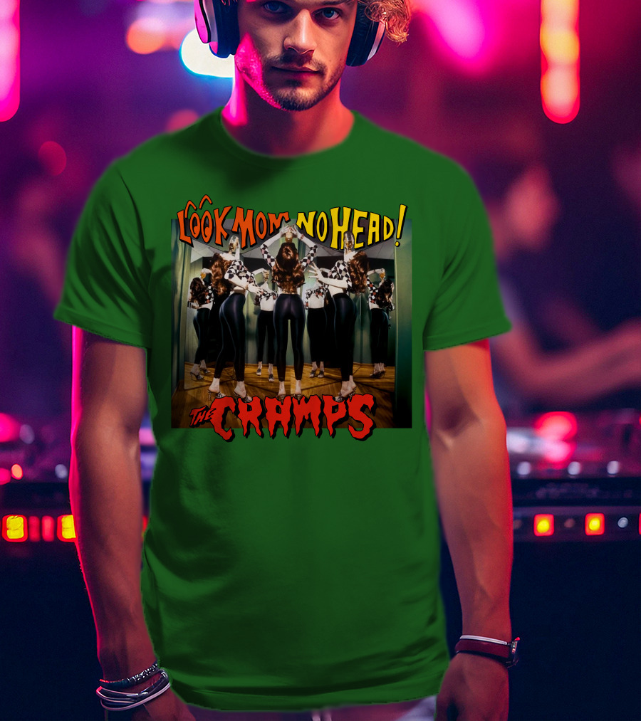 Look Mom No Head The Cramps Mirror Reflections T-Shirt