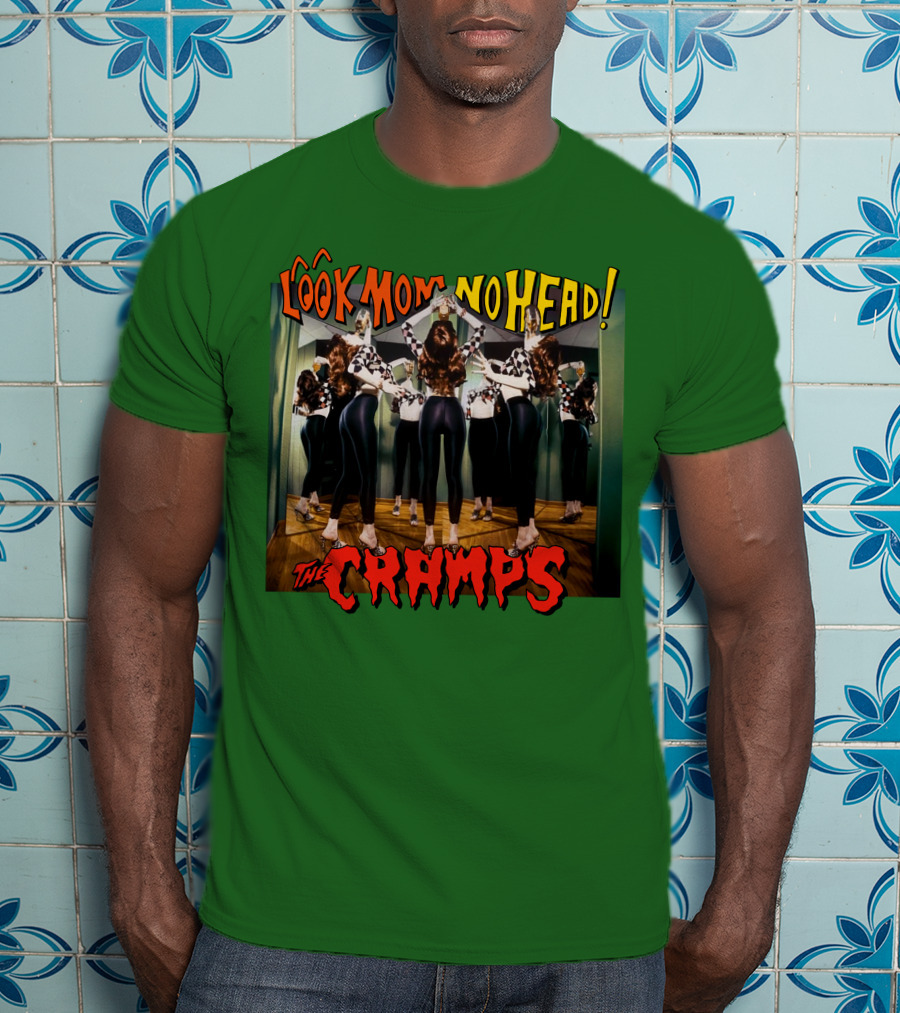 Look Mom No Head The Cramps Mirror Reflections T-Shirt