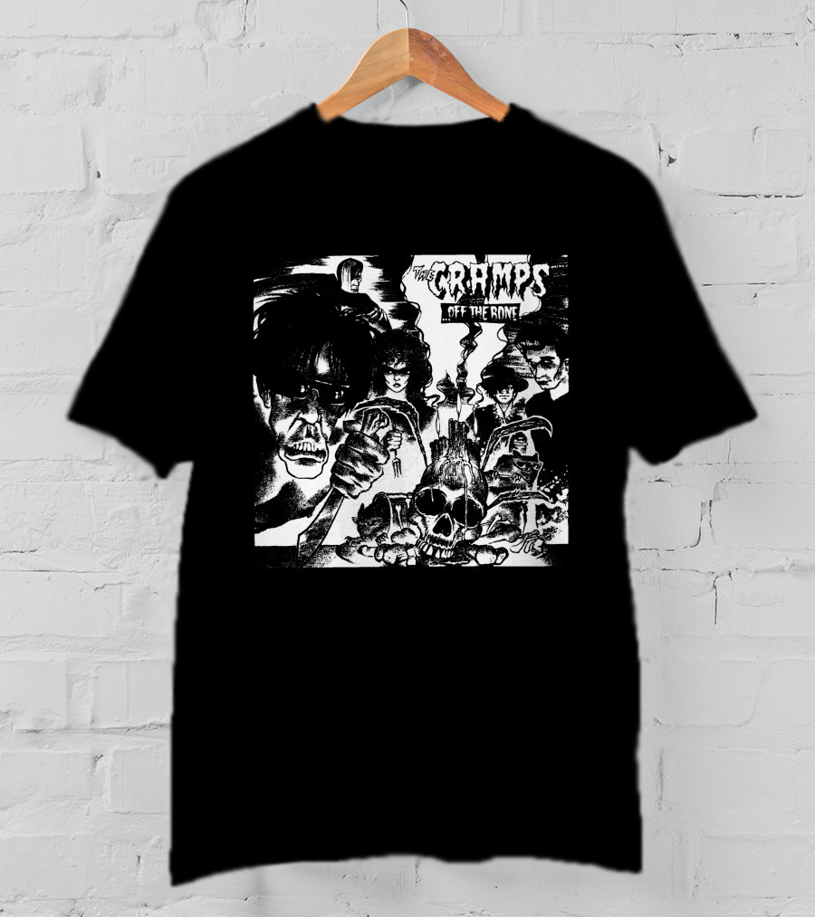 The Cramps Off The Bone Horror Comic T-Shirt
