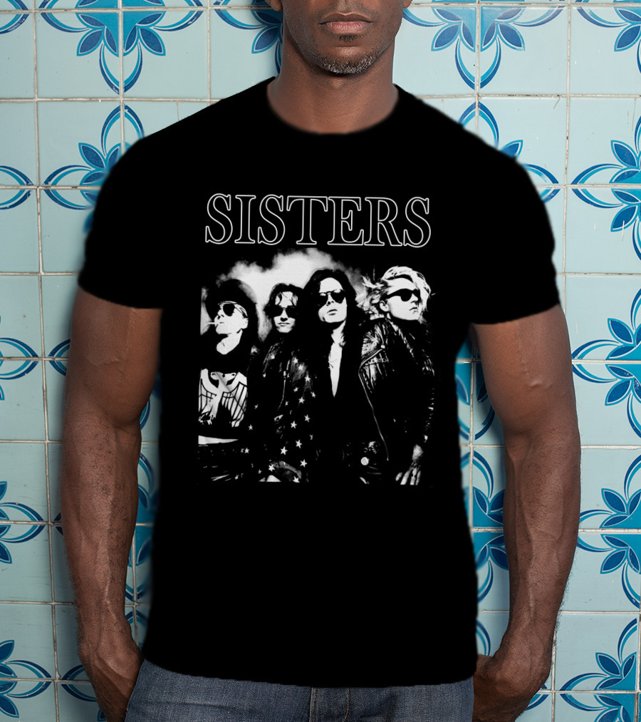 SISTERS Mercyy Punk Rock Band T-Shirt