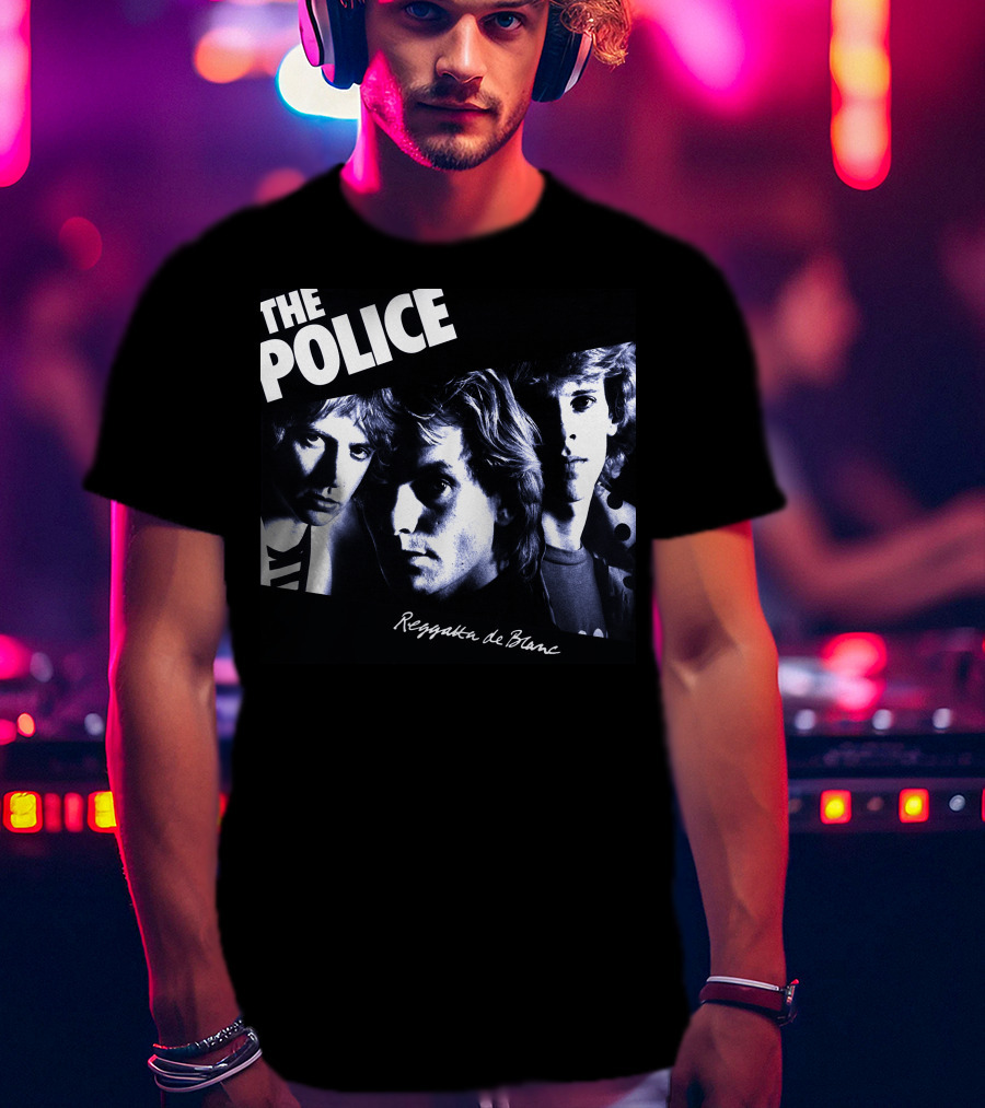 THE POLICE Reggatta De Blanc T-Shirt
