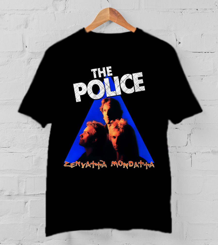 The Police Zenyatta Mondatta Album Cover T-Shirt