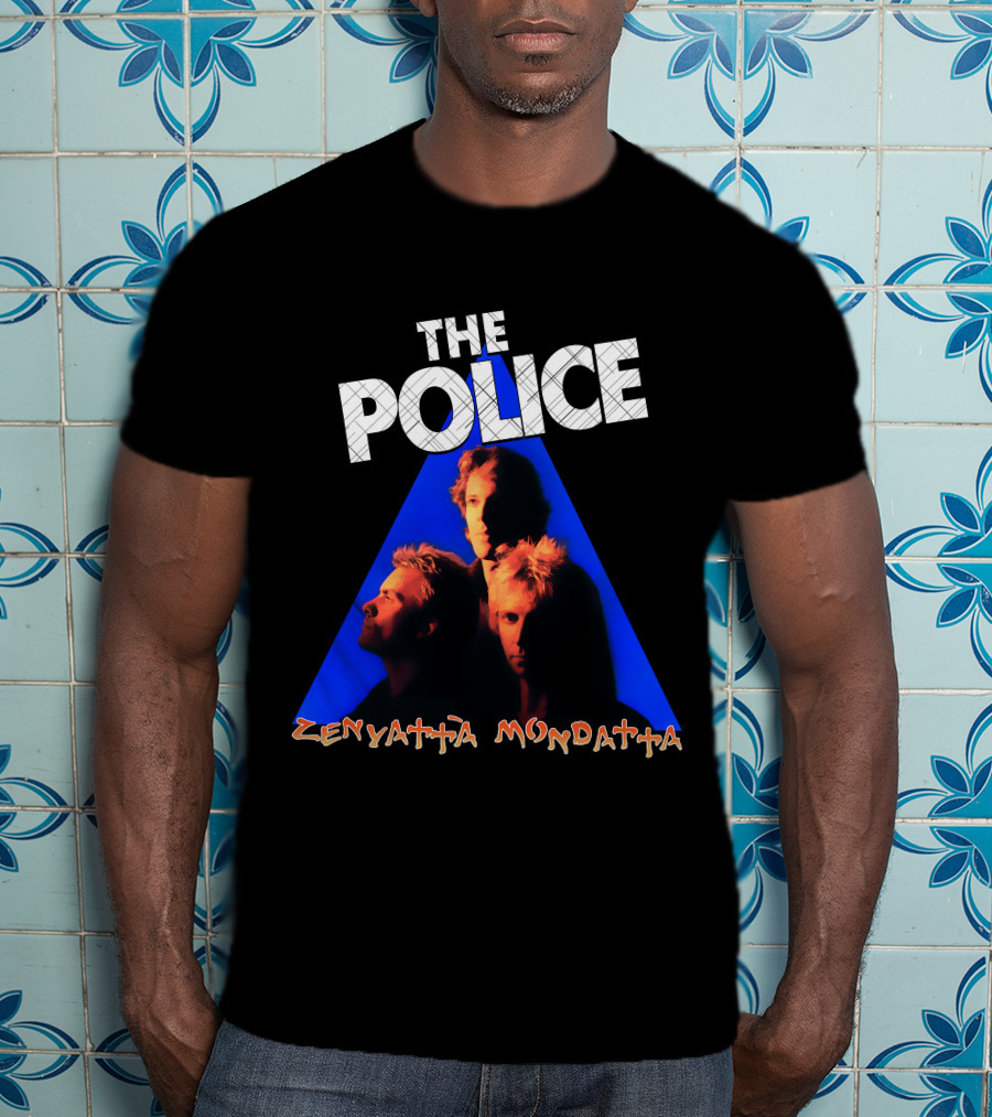 The Police Zenyatta Mondatta Album Cover T-Shirt