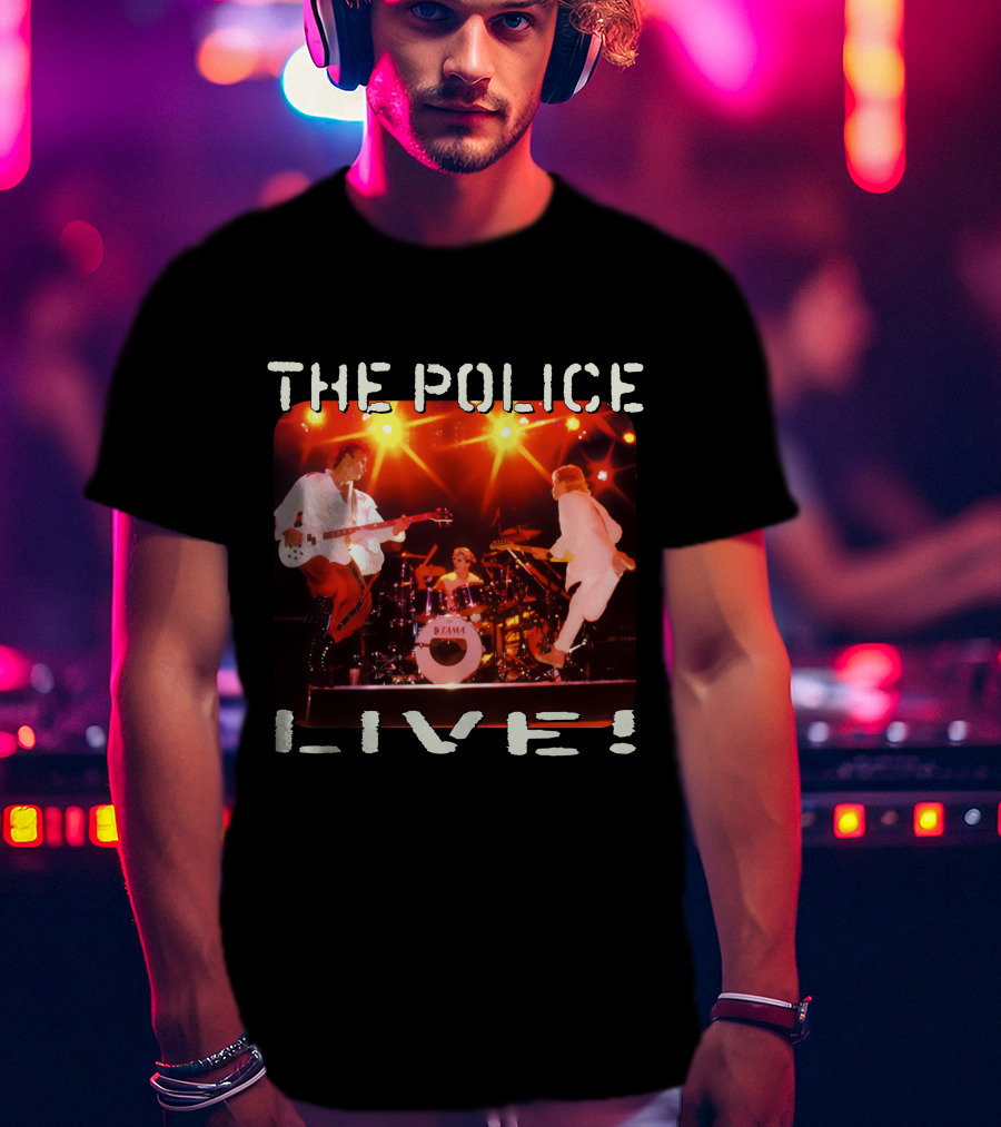 The Police Live T-Shirt