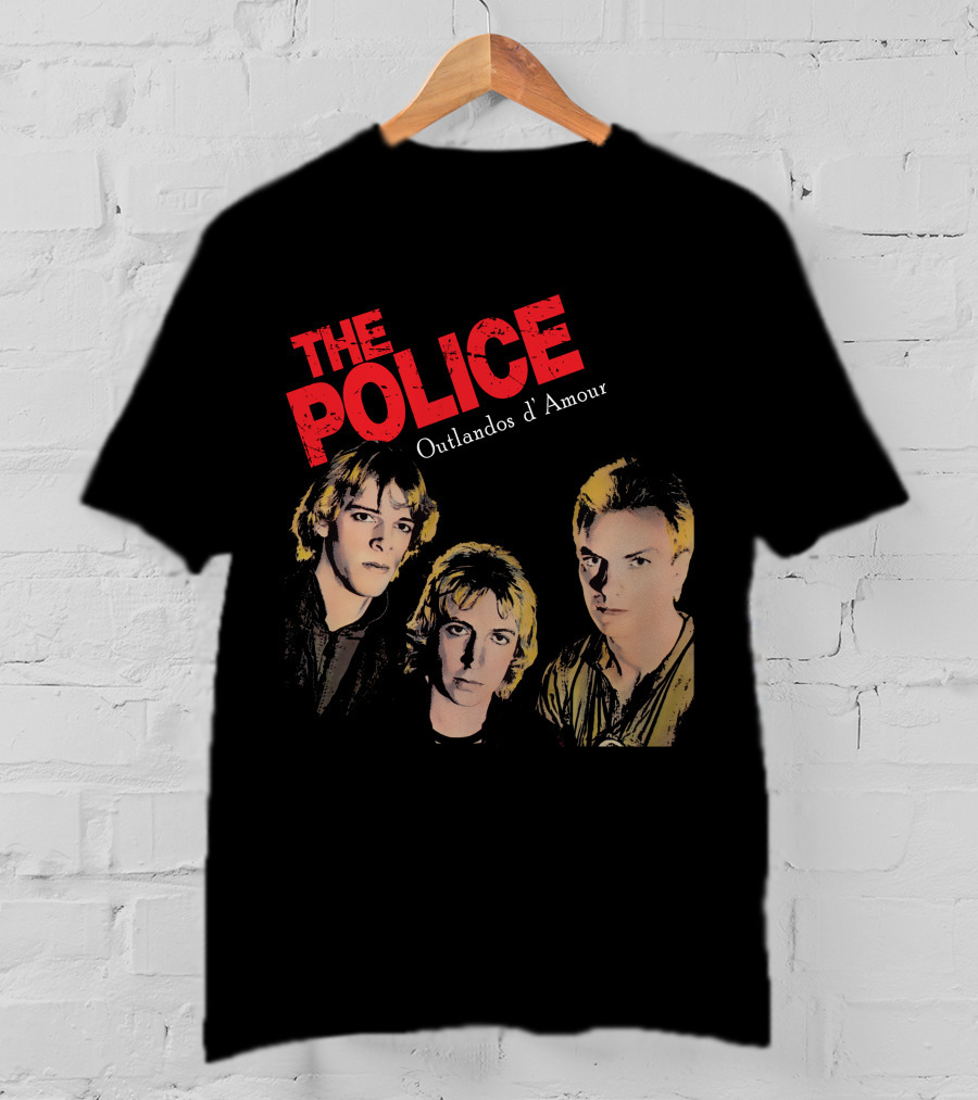 The Police Outlandos D'Amour Vintage Band T-Shirt