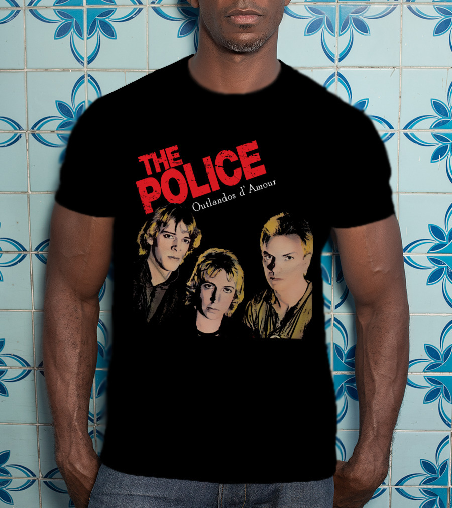 The Police Outlandos D'Amour Vintage Band T-Shirt
