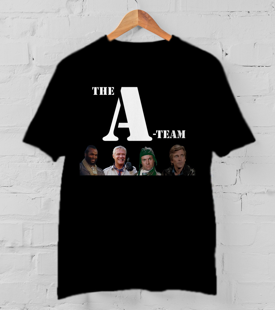 The A-Team TV Characters Iconic Group T-Shirt