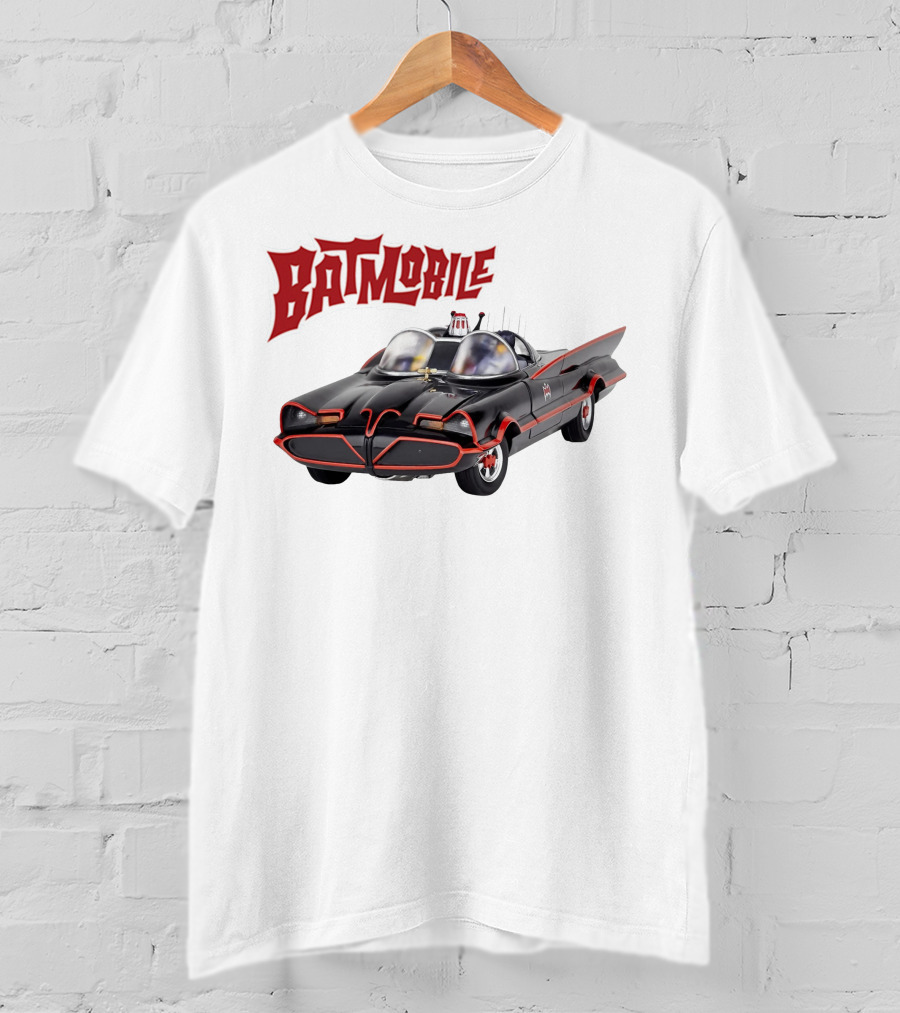 Batmobile Classic 1966 TV Series Car T-Shirt