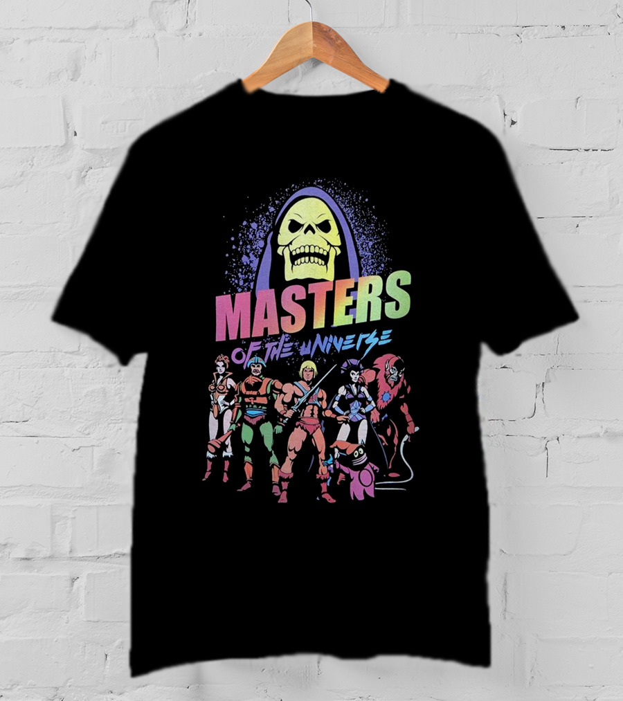 Masters Of The Universe He-man And Characters Skeletor T-Shirt