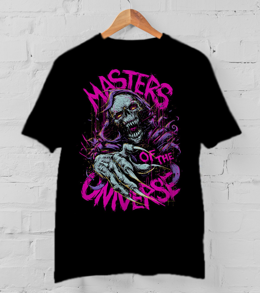 Skeletor Masters Of The Universe Vintage Horror T-Shirt
