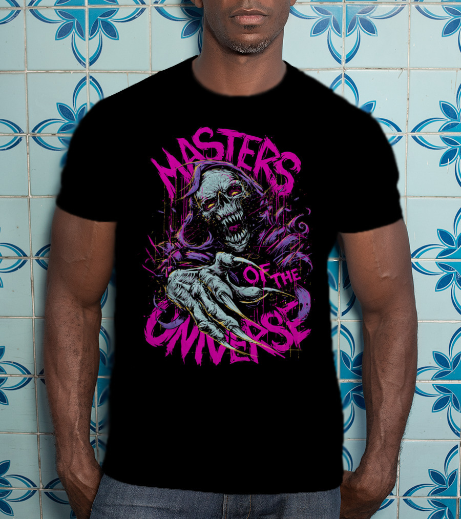 Skeletor Masters Of The Universe Vintage Horror T-Shirt