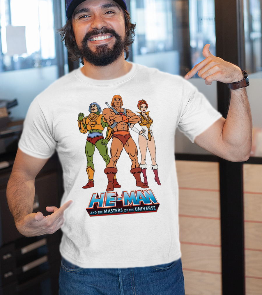 He-Man And The Masters Of The Universe Classic Trio T-Shirt