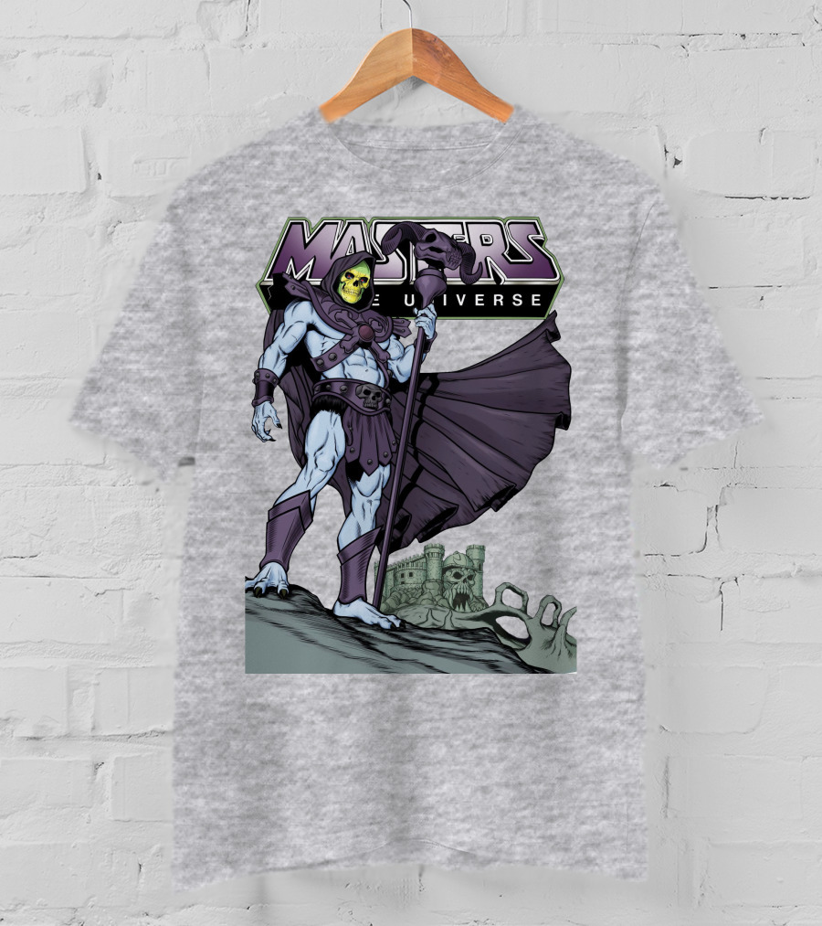 Masters Of The Universe Skeletor With Castle Grayskull T-Shirt