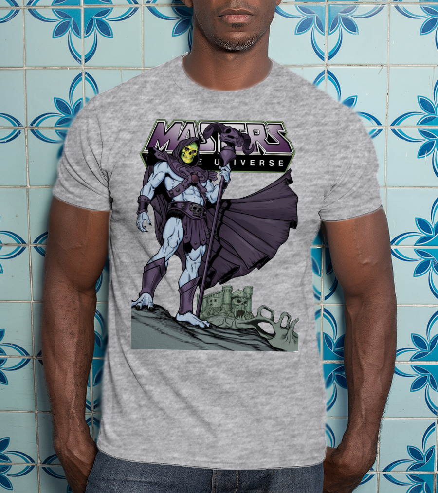 Masters Of The Universe Skeletor With Castle Grayskull T-Shirt