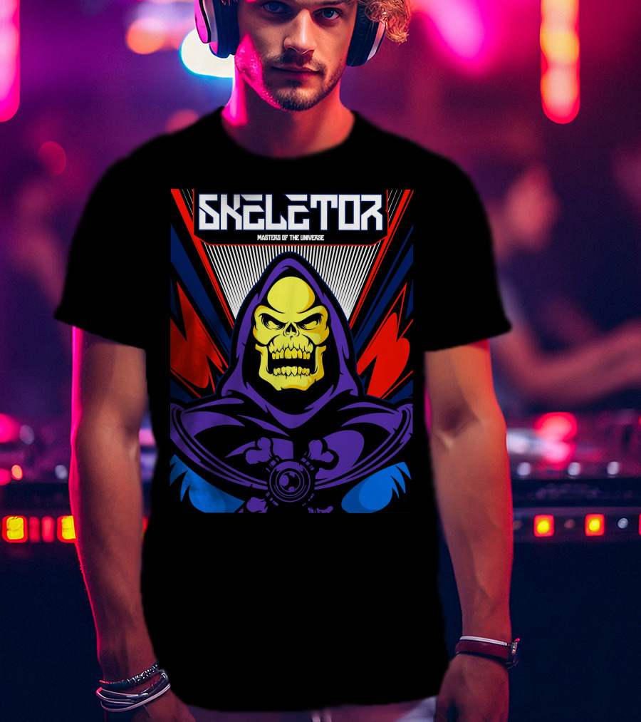 Skeletor Masters Of The Universe Iconic Villain T-Shirt