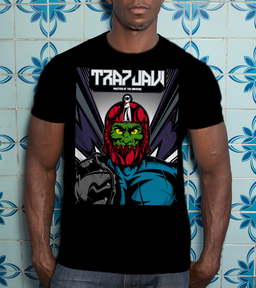 Trap Jaw Masters Of The Universe Vector T-Shirt