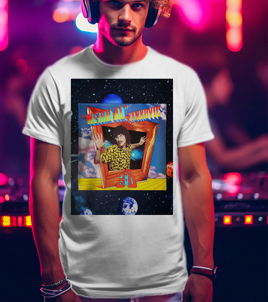 Weird Al Yankovic In 3-D Album Cover T-Shirt