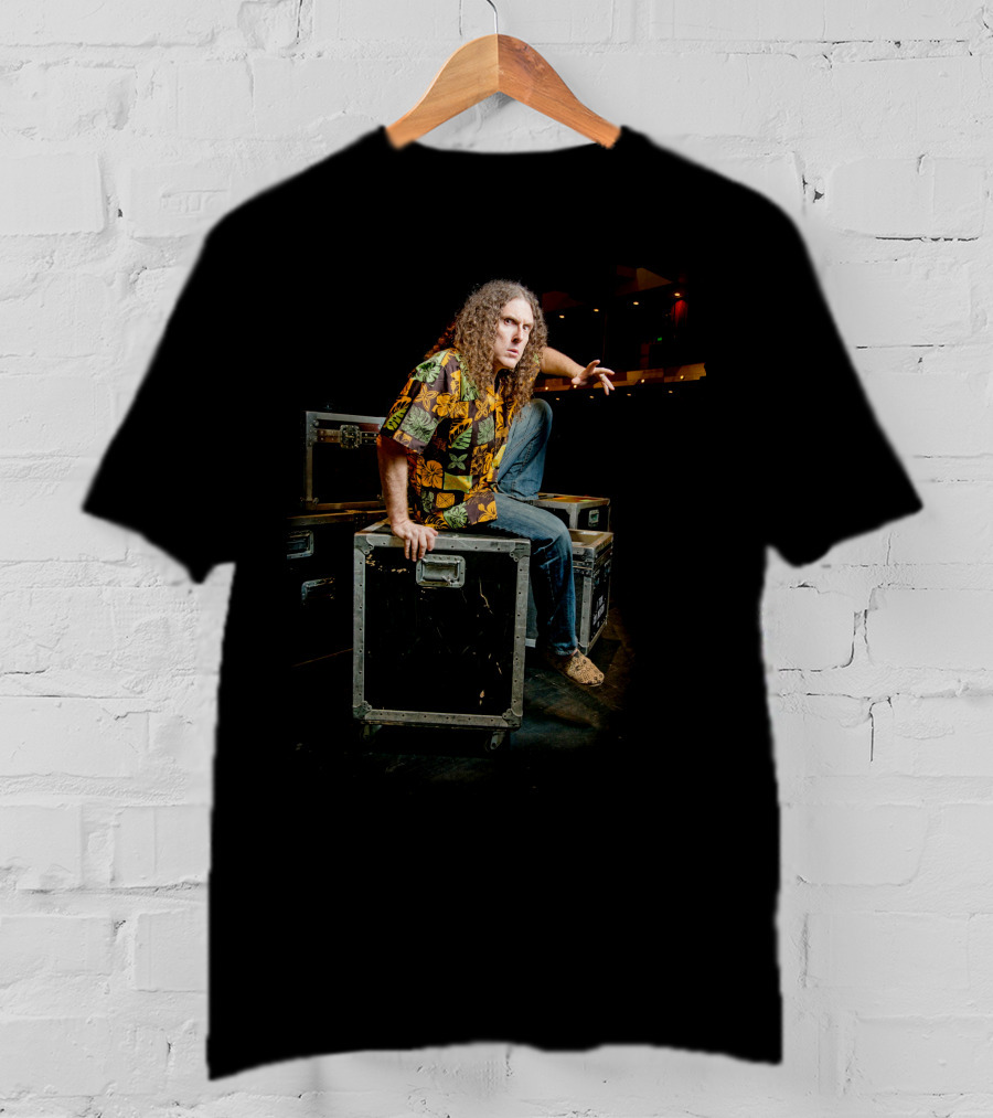 Weird Al Yankovic Colorful Hawaiian Shirt Stage Presence T-Shirt