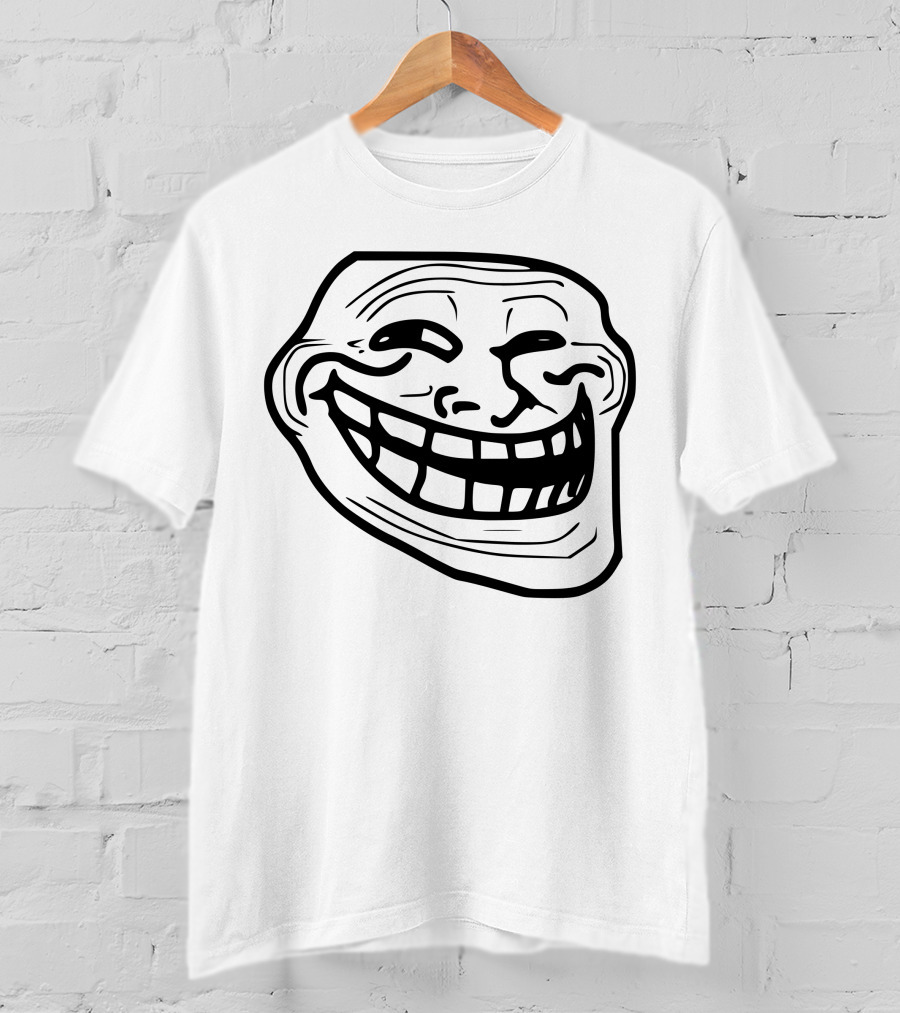 Ninja Troll Face Meme T-Shirt