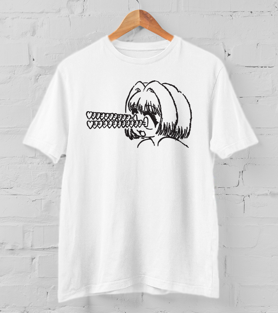 Full Heart Ichigo Chan Grit Anime Eyes T-Shirt
