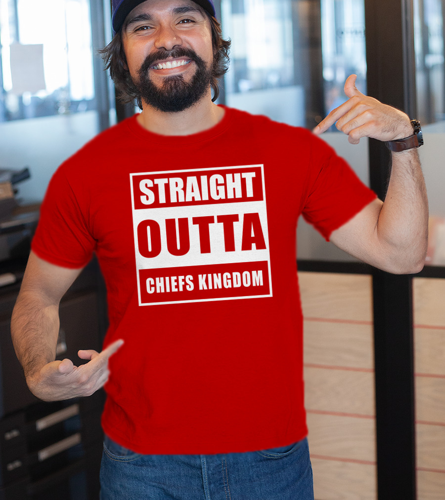 Straight Outta Chiefs Kingdom Red Friday Fan T-Shirt