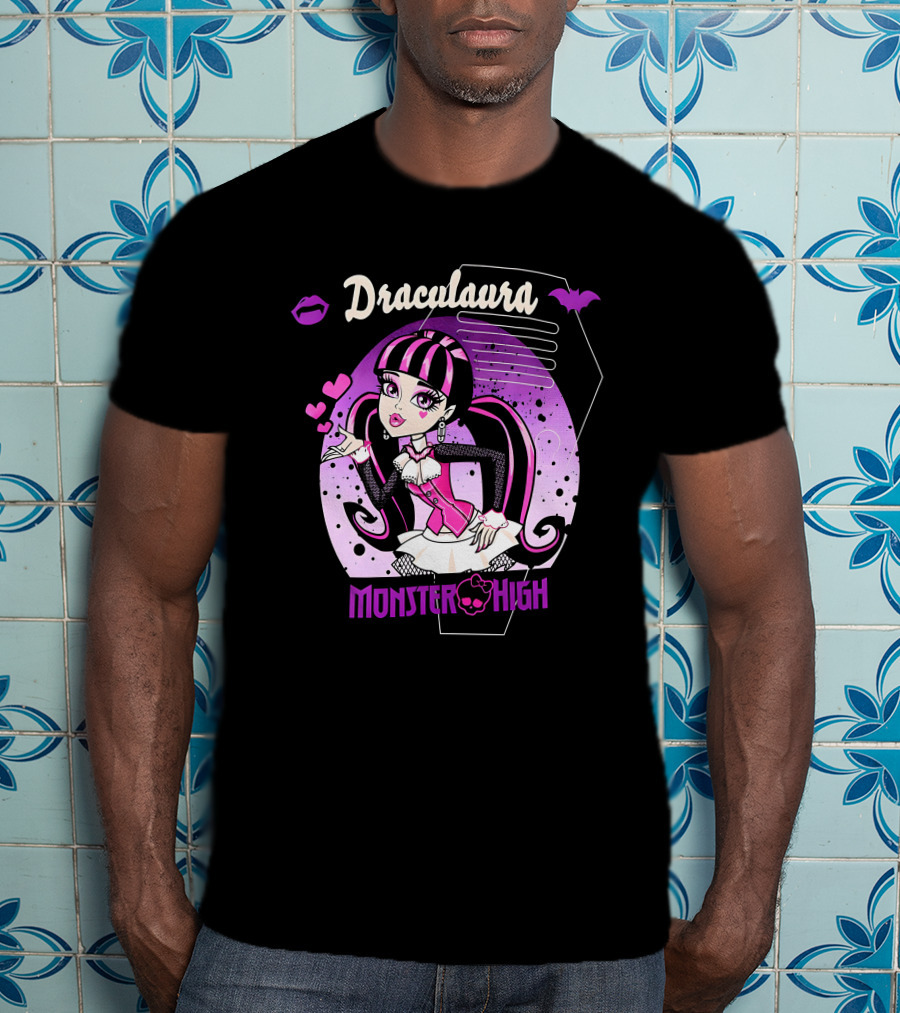Draculaura Monster High Boyfriend Fit Girls T-Shirt