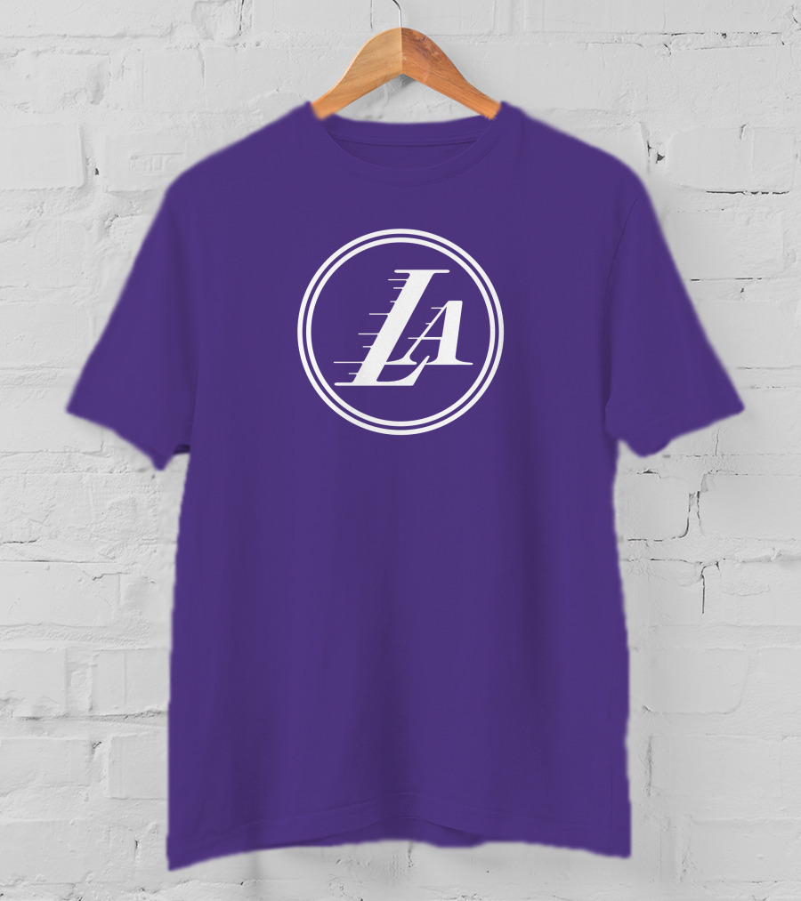Anthony Davis Los Angeles Lakers LA Circle T-Shirt