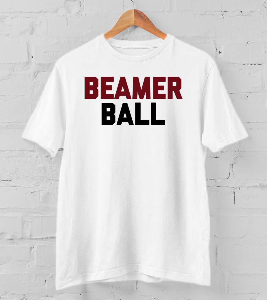 Beamer Ball White Shirt South Carolina Football Game Day T-Shirt