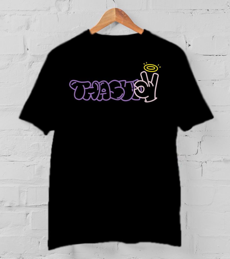 Thasup Halo Peace Gesture T-Shirt